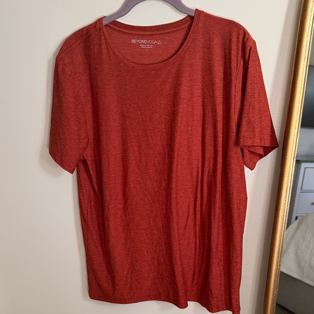 Beyond Yoga Burnt Orange T-Shirt